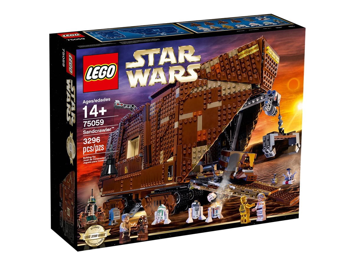 LEGO Star Wars Sandcrawler 3296 Piece Building Set 75059