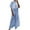 Blue, variant on Summer Two Piece Sets For Women Plus Size Solid Color Hollow Cardigan Top Wide Leg Pants Short Sleeved Lapel Comfortable Matching Sets — Green∣3XL