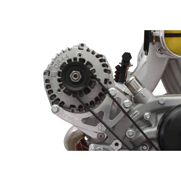 ICT Billet LS Truck Alternator Relocation Bracket Passenger Side High Mount Compatible with Truck / LS3 L99 Camaro SS 4.8L 5.3L 6.0L 6.2L LSX LM7 LR4 LQ4 L59 LQ9 LM4 L33 551526-LS01-3