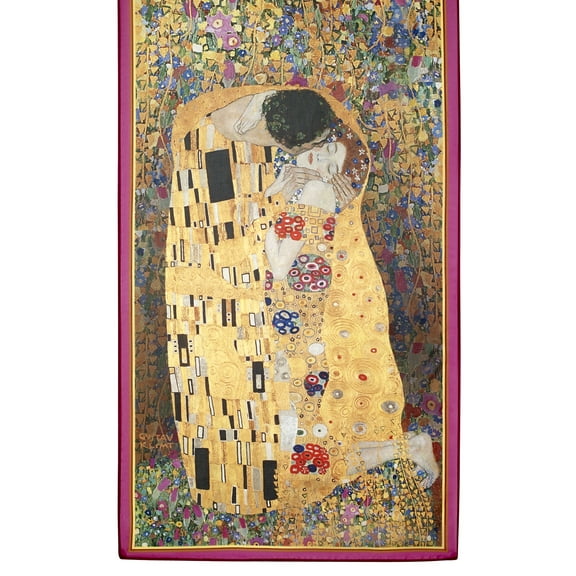 Galleria Monet Klimt "The Kiss" Women's Famous Art Fashion Scarf