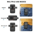 thumbnail image 2 of HAWEEL Multifunctional Cell Phone Pouch Waterproof Nylon Belt Holster Case, 2 of 7