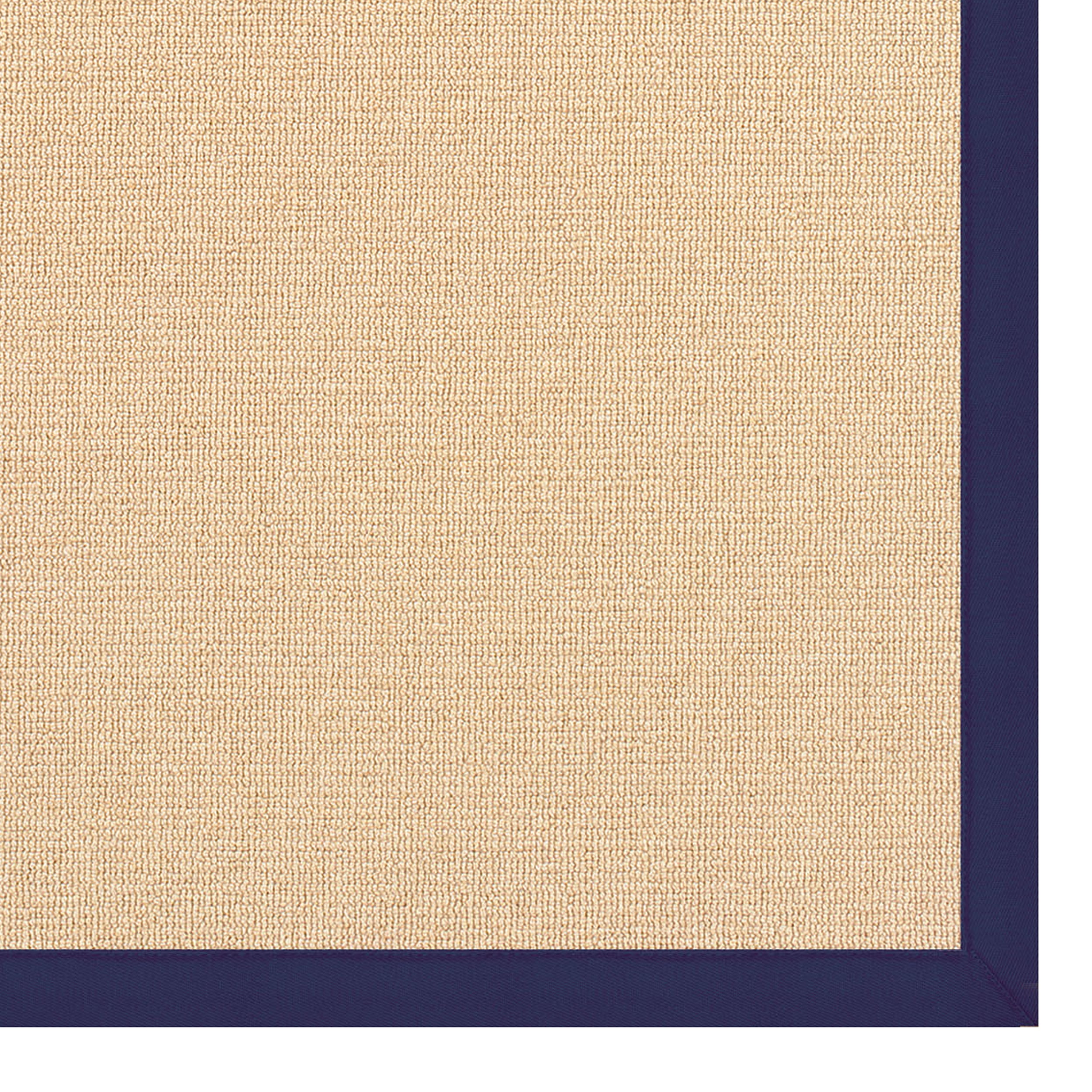 Linon Athena Natural & Blue 9.10x13 Area Rug