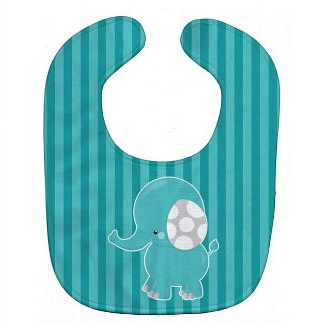 Carolines Treasures BB6841BIB Bavoir Bébé Éléphant Rayé