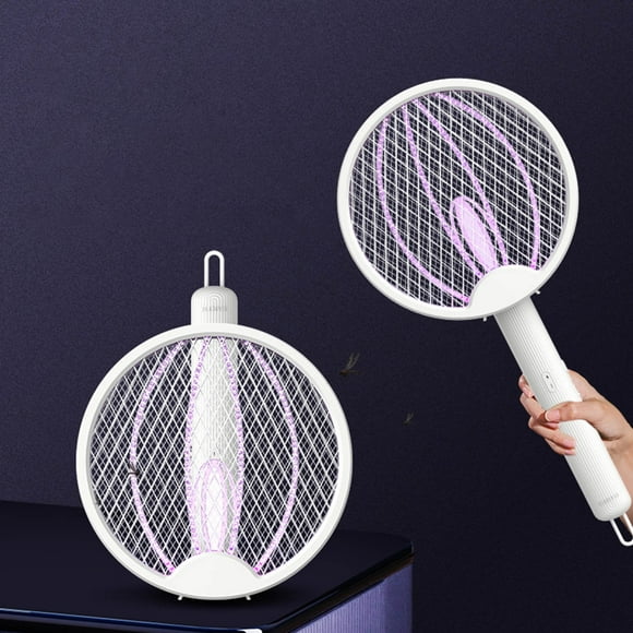 Xihbxyly Electric Fly Swatter Handheld Portable Bug Zapper Racket Handheld Portable Bug Zapper Racket Indoor Outdoor Pest Control Mosquito and Insect Catcher Racket
