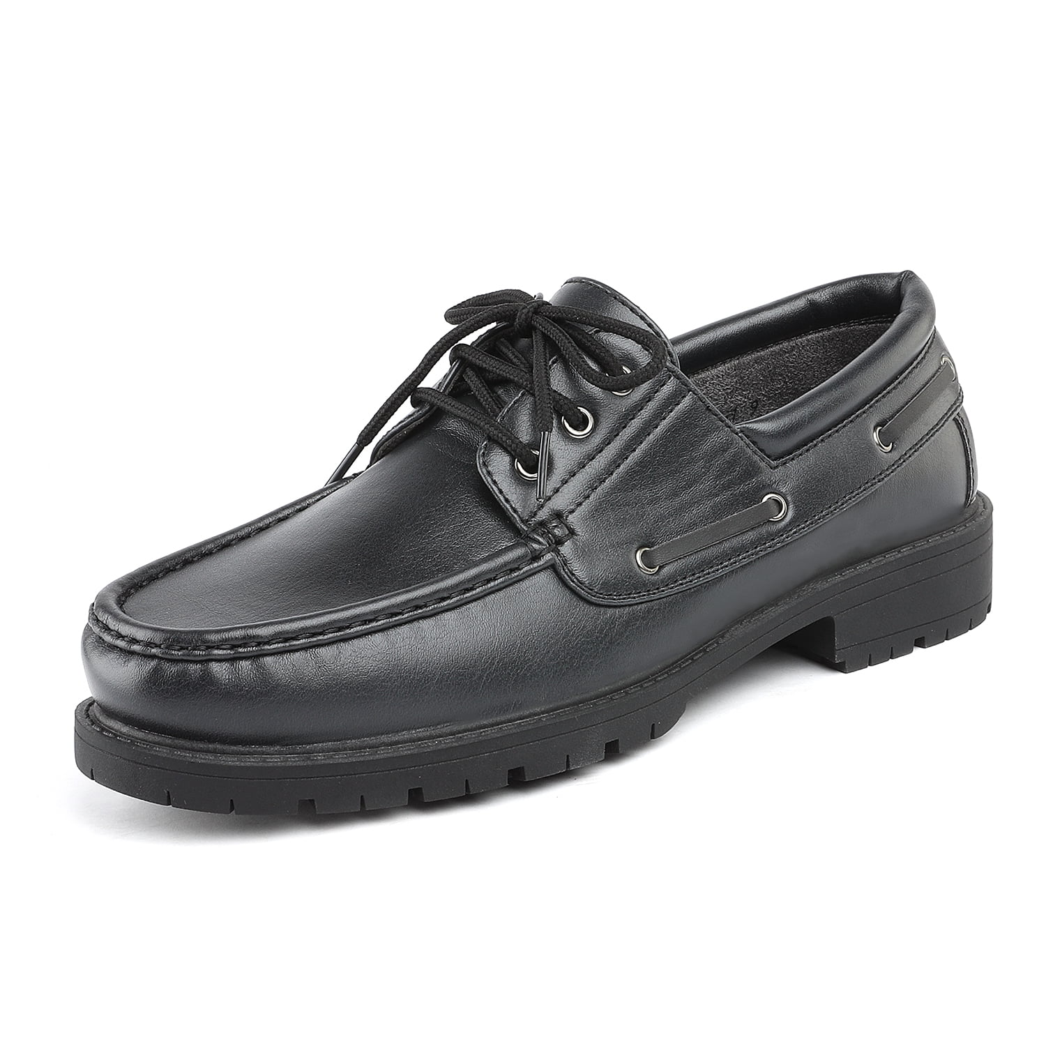 Bruno Marc Men's Prince Leather Lined Dress Oxfords Shoes - Black