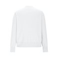 thumbnail image 5 of Loose Fit Pullover With V Neck Design Women's Long Sleeve Polyester Knit Sweater, 5 of 11