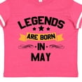 thumbnail image 4 of Inktastic Legends Are Born in May Boys or Girls Toddler T-Shirt, 4 of 5