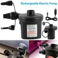 thumbnail image 3 of Electric Air Pump  Rechargeable Electric Pump Quick-fill Inflator and Deflator Pump for Air Mattress Air Bed Paddling Pool Swimming Ring Camping Inflatables, 3 of 13