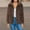 Coffee, variant on Women Jacket Long Sleeve Zipper Hooded Soft Warm Jacket Women's Fall Jackets Winter Clothing for Women