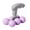 Purple, variant on YIFAEUX Muscle Roller Stick Silent Portable Legs Back Massage Roller Ball Deep Tissue Calf Neck Cellulite Sore Muscles Relaxation Physical Therapy Massage Tool