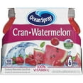thumbnail image 2 of Ocean Spray® Cran-Watermelon™ Cranberry Watermelon Juice Drinks, 10 fl oz Bottles, 6 Count, 2 of 5
