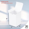 thumbnail image 2 of 30 Pack 4x4x6 White Gift Boxes with Lids - Tall Small Gift Boxes for 16oz Mason Jars, Candles, Mugs - Pop-Up Easy Assembly Favor Boxes for Christmas, Wedding & DIY Crafting, 2 of 4