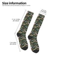 thumbnail image 5 of Balery Flamingos And Palm Leaves Printed Novelty Socks Men's Women's Crew Socks Sports Socks Knee High Socks Cotton Socks Quirky and Cool Socks, 5 of 9