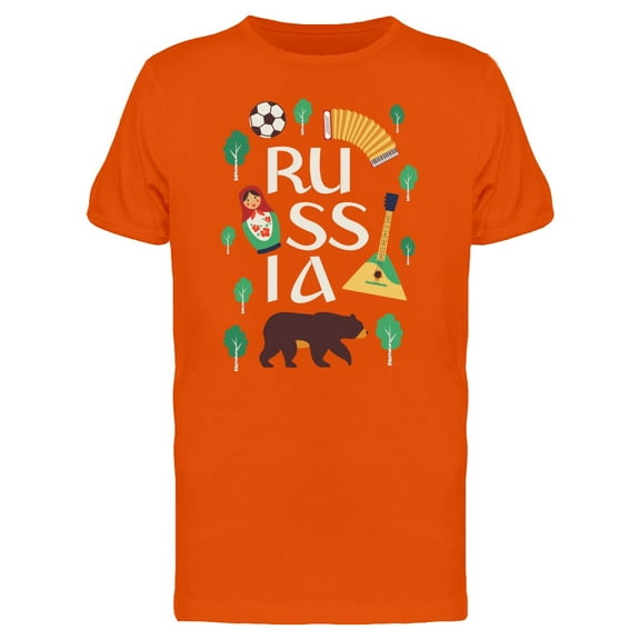 Russia Cool Landmarks Tee Men's -Image by Shutterstock