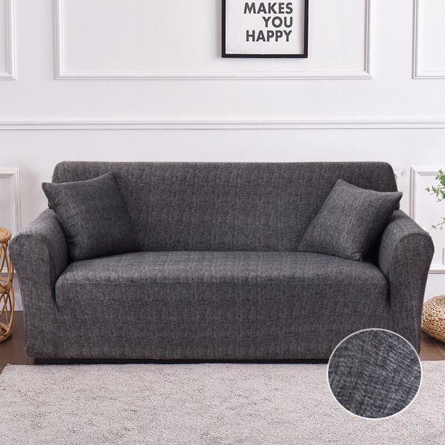 Fundas de sofá elásticas para sala de estar, cubierta geométrica para sillón Loveseat, para esquina en forma de L, necesita pedir 2 piezas