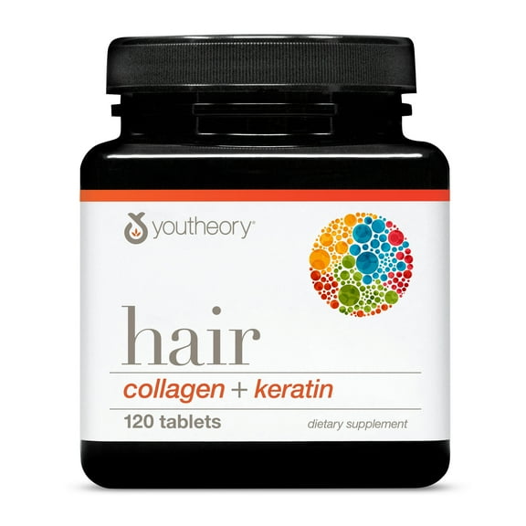 Youtheory Hair Collagen   120 tablets