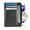 Black, variant on RFID Wallet Mini for Men and Women - Genuine Leather - Best RFID Blocking Slim Wallet to Stop Electronic Pickpocketing - Minimalist Wallet - Black