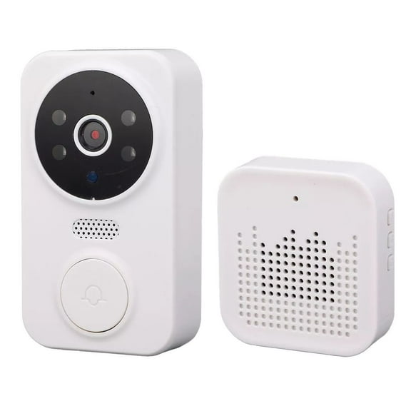 Timbre Inteligente WiFi con Cámara HD, Mirilla LCD y Visión Nocturna – Seguridad y Control Total desde tu Celular