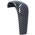 thumbnail image 3 of Embellecedor de cubierta de pomo de cambio de marchas, estilo fibra de carbono, reemplazo para Mazda 3 CX-30 con transmisión automática, 3 of 14