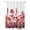 Red, variant on Fsddascl Aqua Flowers Shower Curtain Set - Small 36" x 72" Washable Bathtub Curtain with 12 Hooks, Spring Ombre Botanical Floral Herbs Plants Waterproof Fabric Stall Shower Curtains for Bathroom