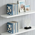 thumbnail image 5 of Wobogo Teddy Bear Night Sky Pattern Acrylic Bookends Clear L-Shaped Book Holder with Non-Slip Pads for Books Files Magazines CD DVD 5.4×4.1×8.1in, 5 of 6
