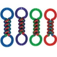 thumbnail image 3 of Rope and Rubber Double Sided Dog Tug Toy 12.75" Long for Medium to Larger Breeds (One Discounted Toy - Random Color), 3 of 9