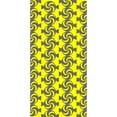 thumbnail image 2 of CafePress - Yellow And Gray Sweet Peppermint Candi - Large Beach Towel, Soft 30"x60" Towel with Unique Design, 2 of 3