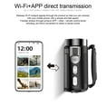 thumbnail image 5 of YUNAFFT 4K UHD Digital Camera With WiFi 64MP Handheld DV Camcorder Rotating Screen 28X HD Zooming Intelligent Antishake Support Colorful Night Vision Without Light, 5 of 9