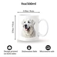 thumbnail image 2 of Charming Dog-Themed 11Oz Ceramic Coffee Mug - Perfect Gift For Friends, Family & Colleagues - Ideal For Hot Or Cold Beverages, 2 of 10