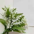 thumbnail image 4 of Decoracion Flor 6 uds flor Artificial lirio del valle Artificial Convallaria Majalis flores de boda para ramo de novia decoraciones de boda Maboto Decoracion Flor, 4 of 6