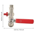 thumbnail image 2 of Robinet à Double Sortie d'Eau Robinet en Laiton 1/2 Pouce pour Machine à Laver, 2 of 8