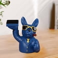 thumbnail image 6 of Decorative Watch Display Stand Dog Art Figurine Model Storage Box Case Desktop Tray NightStand Organizer for Watch Earring Living Room Entrance Dark Blue, 6 of 7