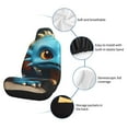 thumbnail image 6 of Pofeuu Adorable Blue Baby Dragon Print Automotive Car Seat Covers Flat Cloth Full Set Seat Covers,Car Seat Covers front seats for Cars Trucks and SUVs-1, 6 of 9