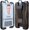 Black Walnut Wood, variant on Carbon Fiber Badge Holder, ID Card Holder with Metal Clip - Heavy Duty Portable Wallet (Holds 1 to 4 Cards),for Office Police Worker Outdoor,Black