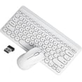 thumbnail image 1 of Combo de teclado y mouse inalámbricos, teclado USB ergonómico ultradelgado, combo de mouse, teclas silenciosas, kit de ahorro de energía para computadora con Windows, escritorio Botao, 1 of 5