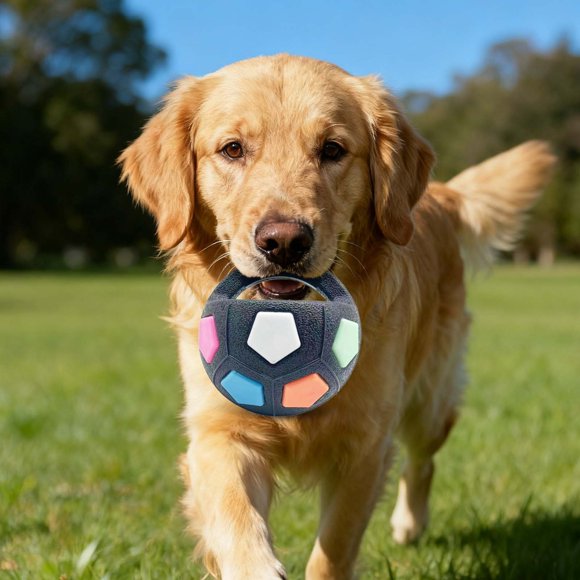 Jouet à Mâcher Interactif Apaisant avec Poignée pour Chiens Moyens et Grands Améliore la Concentration et Réduit l'Ennui Tout en Offrant un Divertissement à Mâcher Durable
