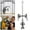 A, variant on Bird Toys - Metal Bell Toy, Chew Play Item with Hanging Chain, for Large Parrots African Grey Cockatoo Macaw Conure Lovebird, Durable Interactive Play Item (Long)