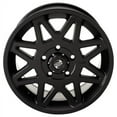 thumbnail image 2 of 5/114.3 (5/4.5) Tintic Wheel 15x7 6.0 + 1.0 Matte Black For Polaris XPEDITION ADV 5 Ultimate 2024, 2 of 4
