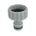 thumbnail image 6 of 3/4 Inch Hose Connection Adapter Female Thread Faucet Connector for Garden Irrigation System (2 Pack), 6 of 8