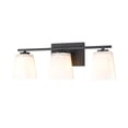 thumbnail image 6 of 293-MB Millennium Lighting 3 Light Bath Vanity-7 Inch Tall and 21 Inch Wide-Matte Black Finish, 6 of 8