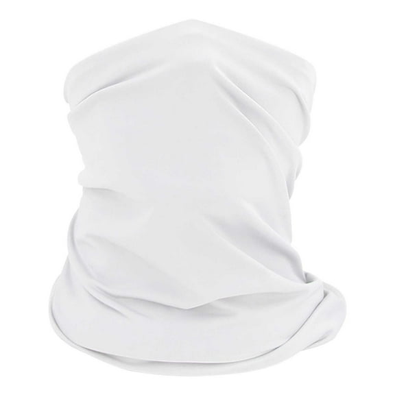 NoxwB Outdoor Sun Cooling Balaclava Bandana Cover UV Protection Headwear for Men and Women White Free Size
