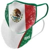 Mexico Flag Colosseum Adult Country Face Covering 2-Pack