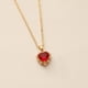 thumbnail image 1 of onlyliua Liquidación de Rebajas de Hoy Collar Multicolor Moda para Mujer con Colgante de Clavícula de Cristal, 1 of 3