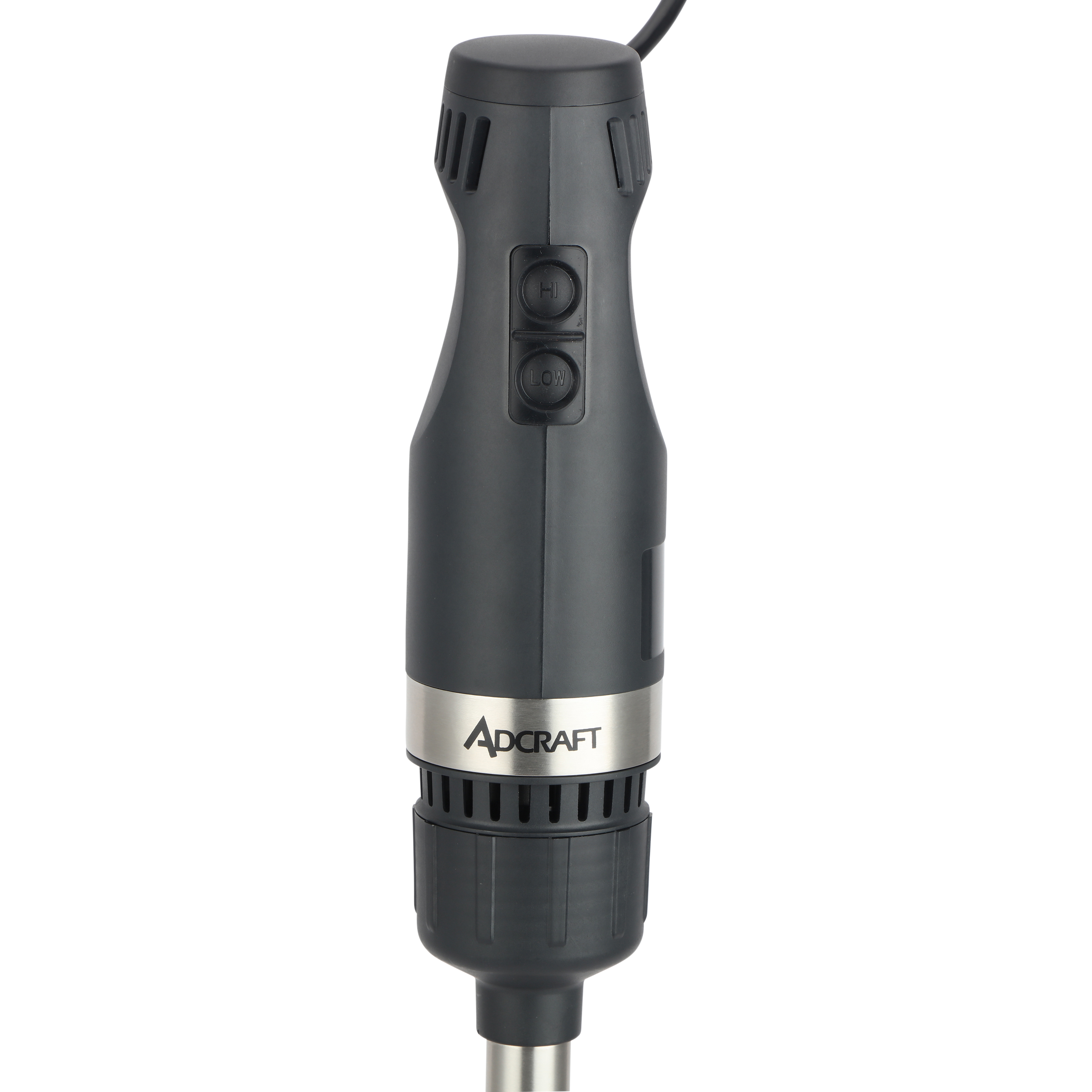 Adcraft Immersion Blender, 175W, 8" Shaft, in Dark Grey (ACIB17508)