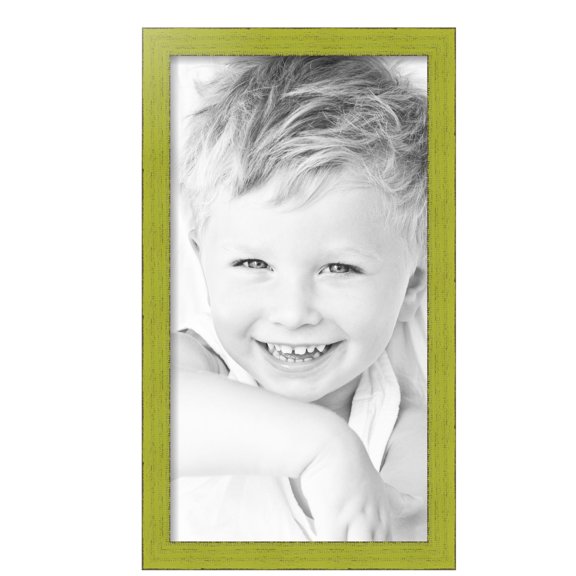 ArtToFrames 14" x 26" Modern Green Picture Frame, 14x26 inch Green Wood Poster Frame (WOM-4589), Pack