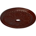 thumbnail image 3 of Ekena Millwork 27 1/2"OD x 4"ID x 1 1/2"P Winsor Ceiling Medallion (Fits Canopies up to 4"), Hand-Painted Brushed Mahogany, 3 of 5
