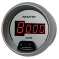 thumbnail image 2 of AutoMeter Gauge Tach 3-3/8in. 10K RPM In-Dash Digital Silver Dial W/ Red Led - 6597, 2 of 3