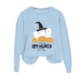 thumbnail image 4 of Crewneck Sweatshirts Women Loose Fit Ghost Pumpkin Printed Halloween Sweaters Warm Comfortable Soft Tops Loungewear Long Sleeve Pullover Tops Fall Winter Outfits Clothes, 4 of 4