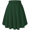 thumbnail image 1 of Women's Basic Flared Casual Mini Skate Skirt Versatile Stretchy, 1 of 8