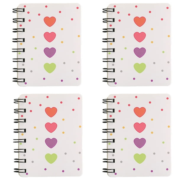 4 Packs Pocket Notebook, Memo Pads for Home Office Accessories